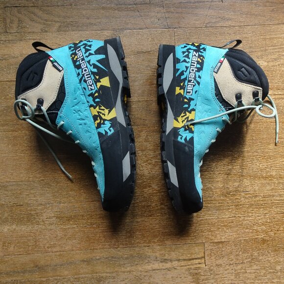 Zamberlan Made in Italy Turquoise Women's Hiking Boots - Picture 3 of 14